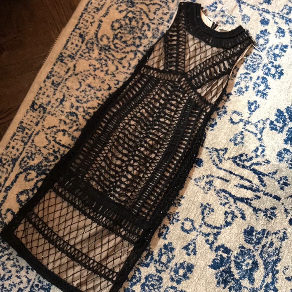Alice and Olivia Midi embellished dress